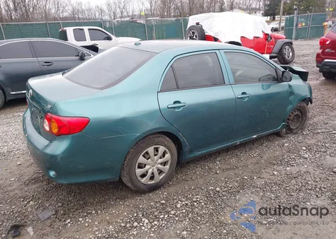 2010 Toyota Corolla Le z USA, uszkodzony, nr VIN JTDBU4EE4A9121457